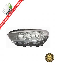 FARO PROIETTORE ANT SINISTRO PARABOLA NERA LED - SX - BMW SERIE 1 (F20-F21) 15->