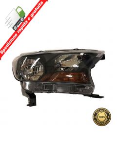 FARO PROIETTORE ANTERIORE DESTRO PARABOLA NERA H7 - H15 - DX - FORD RANGER 16