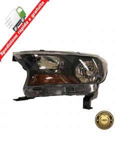 FARO PROIETTORE ANTERIORE SINISTRO PARABOLA NERA H7-H15 - SX - FORD RANGER 16->