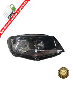 FARO PROIETTORE ANTERIORE DESTRO PARABOLA NERA - DX - VOLKSWAGEN CADDY 15->