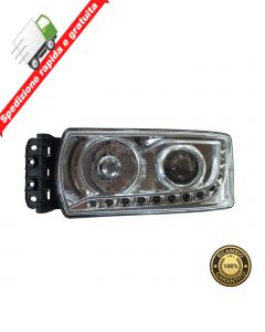 FARO PROIETTORE ANT SINISTRO XENON LUCE DIURNA REG MANUALE SX PER IVECO STRALIS 13->