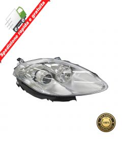 FARO PROIETTORE ANT DESTRO PARABOLA CROMATA FRECCIA BIANCA DX FIAT BRAVO 07->