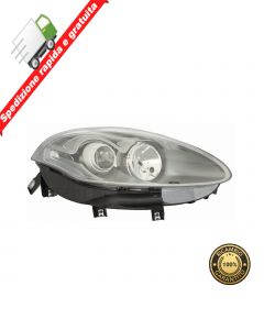 FARO PROIETTORE ANT DESTRO PARABOLA GRIGIO FRECCIA BIANCA DX FIAT BRAVO 10->