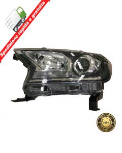 FARO PROIETTORE ANTERIORE SINISTRO PARABOLA NERA HB3-H11-PY21W SX FORD RANGER 16