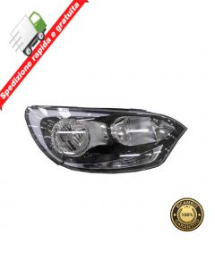 FARO PROIETTORE ANTERIORE DESTRO PARABOLA NERA 6 PIN - DX - KIA RIO 11->17