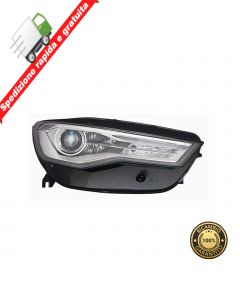 FARO PROIETTORE ANTERIORE DESTRO XENON LED REG. ELETTRICA - DX - AUDI A6 14->16