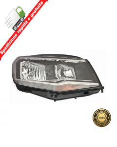 FARO PROIETTORE ANTERIORE DESTRO PARABOLA CROMATA - DX - VOLKSWAGEN CADDY 15->