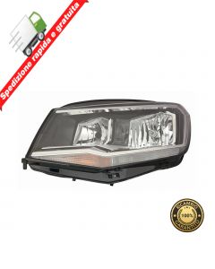 FARO PROIETTORE ANTERIORE SINISTRO PARABOLA CROMATA SX - VOLKSWAGEN CADDY 15->