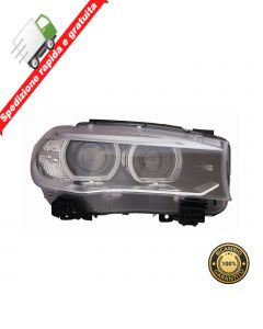 FARO PROIETTORE ANT DESTRO PARABOLA NERA XENON A LED - DX - BMW X5 F15 2013->