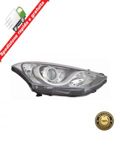 FARO PROIETTORE ANTERIORE DESTRO PARABOLA CROMATA DX HYUNDAI I30 15>16 NO XENON