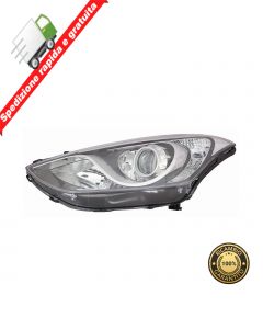 FARO PROIETTORE ANTERIORE SINISTRO PARABOLA CROMATA SX HYUNDAI I30 15>16 NO XENO