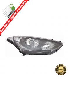 FARO PROIETTORE ANTERIORE DESTRO PARABOLA NERA - DX HYUNDAI I30 15>16 NO XENON