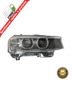 FARO PROIETTORE ANT DESTRO PARABOLA NERA - DX - BMW X3 F25 14->17 | X4 F26 14->