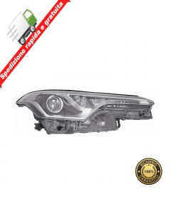 FARO PROIETTORE ANTERIORE DESTRO PARABOLA NERA LED - DX - TOYOTA CH-R 16->