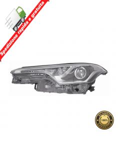 FARO PROIETTORE ANTERIORE SINISTRO PARABOLA NERA LED - SX - TOYOTA CH-R 16->