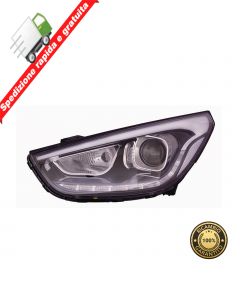 FARO PROIETTORE ANTERIORE SINISTRO CON LUCE DI POSIZIONE LED SX HYUNDAI IX35 13>