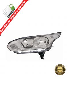 FARO PROIETTORE ANTERIORE SINISTRO PARAB CROMATA SX - FORD TRANSIT TOURNEO 15>18