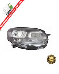 FARO PROIETTORE ANT DESTRO PARABOLA NERA - DX - CITROEN JUMPY SPACE TOURER 16->