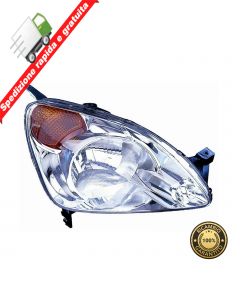 FARO PROIETTORE ANTERIORE DESTRO FRECCIA ARANCIO - DX - HONDA CRV 2001->2004