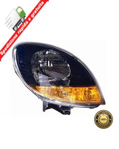 FARO PROIETTORE ANTERIORE DESTRO FRECCIA ARANCIO DX - RENAULT KANGOO 4X4 03->07