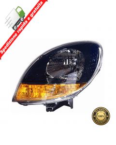 FARO PROIETTORE ANTERIORE SINISTRO FRECCIA ARANCIO SX RENAULT KANGOO 4X4 03->07