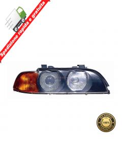 FARO PROIETTORE ANTERIORE DESTRO FRECCIA ARANCIO - DX - BMW SERIE 5 E39 95->00