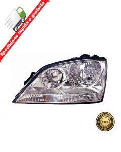 FARO PROIETTORE ANTERIORE SINISTRO PARABOLA CROMATA SX - KIA RIO SORENTO 02->06