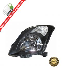 FARO PROIETTORE ANTERIORE SINISTRO PARABOLA NERA - SX - SUZUKI SWIFT 05->10