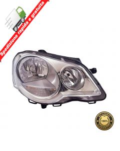 FARO PROIETTORE ANTERIORE DESTRO HELLA - DX - VOLKSWAGEN POLO 05->09