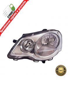 FARO PROIETTORE ANTERIORE SINISTRO HELLA - SX - VOLKSWAGEN POLO 05->09