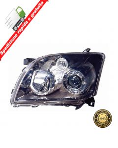 FARO PROIETTORE ANTERIORE SINISTRO PARABOLA NERA - SX - TOYOTA AVENSIS 06->09