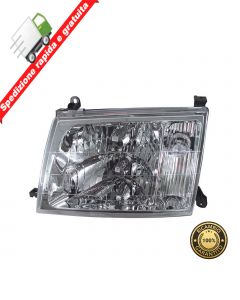 FARO PROIETTORE ANTERIORE SINISTRO VETRO IN PC SX TOYOTA LAND CRUISER FJ 100 02>