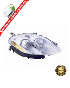 FARO PROIETTORE ANT DESTRO PARABOLA CROMATA - DX - FIAT BRAVO 07->