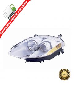 FARO PROIETTORE ANT SINISTRO PARABOLA CROMATA - SX - FIAT BRAVO 07->