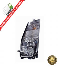 FARO PROIETTORE ANTERIORE SINISTRO FRECCIA BIANCA - SX - NISSAN CABSTAR 06->08