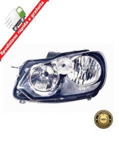 FARO PROIETTORE ANTERIORE SINISTRO (PARAB NERA) - SX - VOLKSWAGEN GOLF VI 08->12