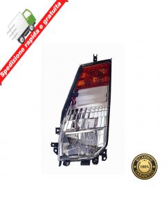 FARO PROIETTORE ANTERIORE SINISTRO FRECCIA ARANCIO - SX - NISSAN CABSTAR 06->08