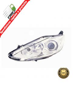 FARO PROIETTORE ANTERIORE SINISTRO PARABOLA CROMATA - SX - FORD FIESTA VI 2008->