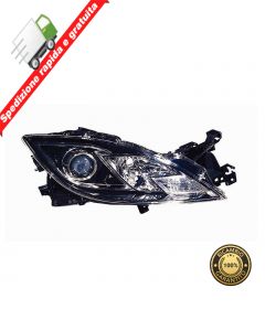 FARO PROIETTORE ANTERIORE DESTRO PARABOLA NERA - DX - MAZDA 6 08->12 - NO XENON