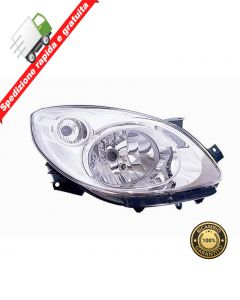 FARO PROIETTORE ANTERIORE DESTRO PARABOLA CROMATA - DX - RENAULT TWINGO 07->11