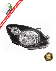 FARO PROIETTORE ANTERIORE DESTRO PARABOLA NERA - DX - RENAULT TWINGO 07->11