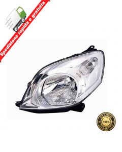 FARO PROIETTORE ANTERIORE SINISTRO - SX - PEUGEOT BIPPER 08->