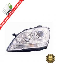 FARO PROIETTORE ANTERIORE SINISTRO SX - MERCEDES CLASSE ML W164 08>11 - NO XENON