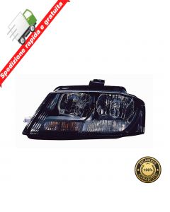 FARO PROIETTORE ANTERIORE SINISTRO - PARABOLA NERA - SX - AUDI A3 2008->2012