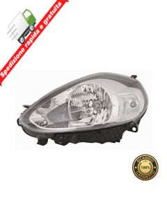 FARO PROIETTORE ANTERIORE SINISTRO PARABOLA CROMATA - SX - FIAT PUNTO EVO 09->