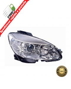 FARO PROIETTORE ANTERIORE DESTRO - DX - MERCEDES CLASSE C W204 07->10 NO XENON