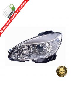 FARO PROIETTORE ANTERIORE SINISTRO - SX - MERCEDES CLASSE C W204 07->10 NO XENON