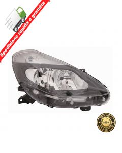 FARO PROIETTORE ANTERIORE DESTRO PARABOLA NERA - DX - RENAULT CLIO 09->12