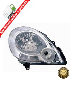 FARO PROIETTORE ANTERIORE DESTRO PARABOLA CROMATA - DX - RENAULT KANGOO 08->12