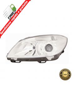 FARO PROIETTORE ANTERIORE SINISTRO 2 PARABOLE - SX - SKODA ROOMSTER 10->